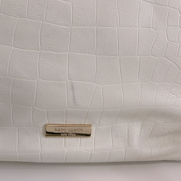 Kate Spade White Leather Purse - Picture 2 of 9